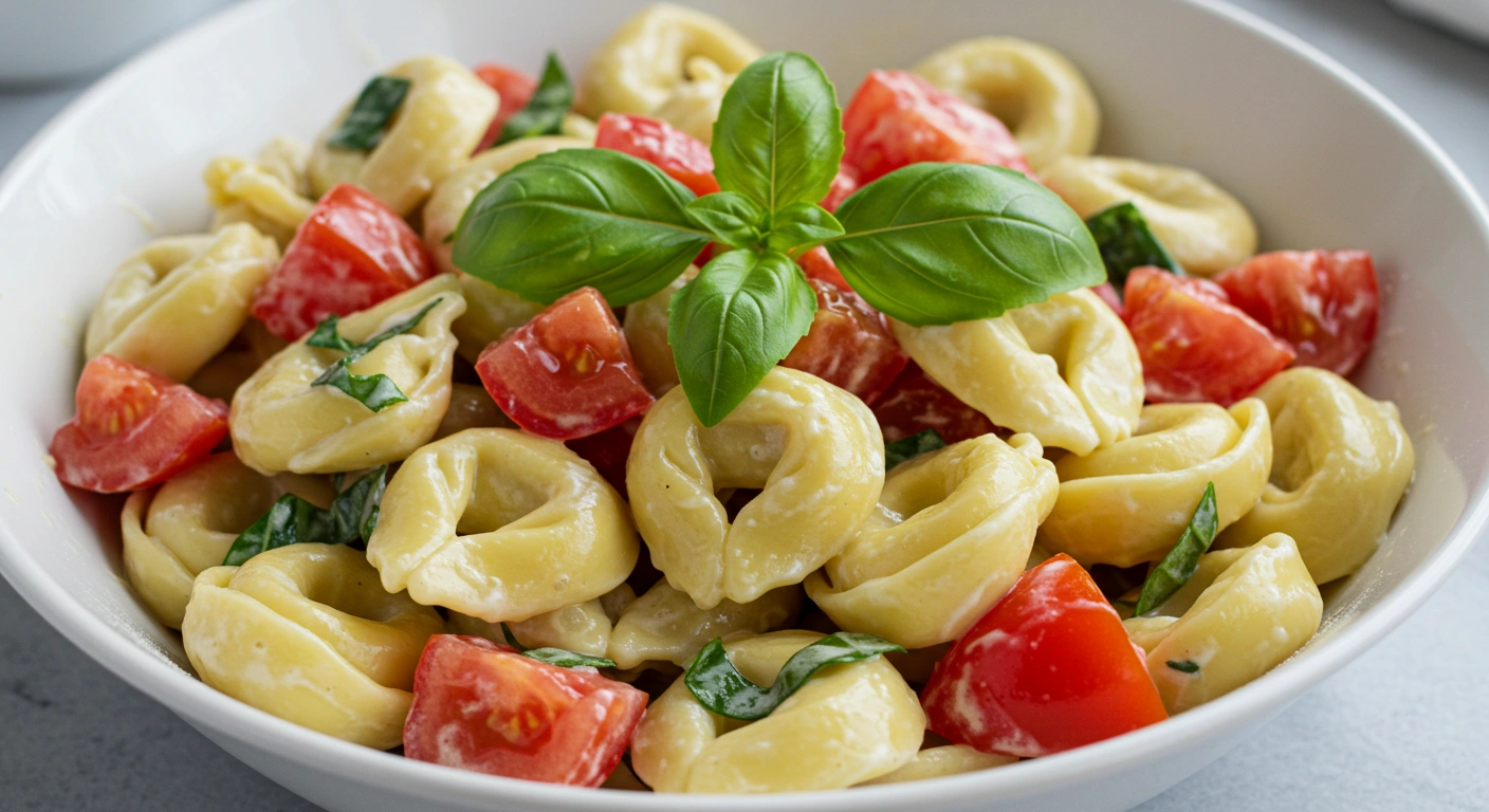 Italian Tortellini Pasta Salad - secondary view